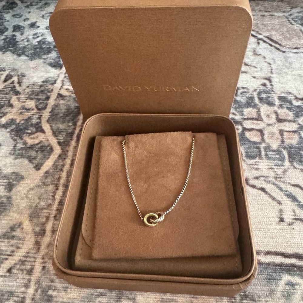 David Yurman Petite Cable Linked Necklace
